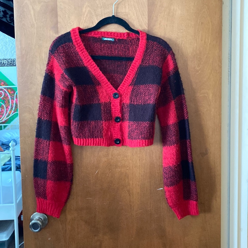 Wild Fable Plaid Cardi